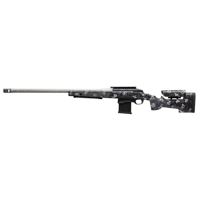 Browning X-Bolt Target Pro McMillan Rifle 6mm Creedmore 10rd Magazine 26" 5/8x24 Threaded Barrel Black Picture of Browning Firearms Browning XBLT TGT PRO MCM ADJ SRMB 6MM CM