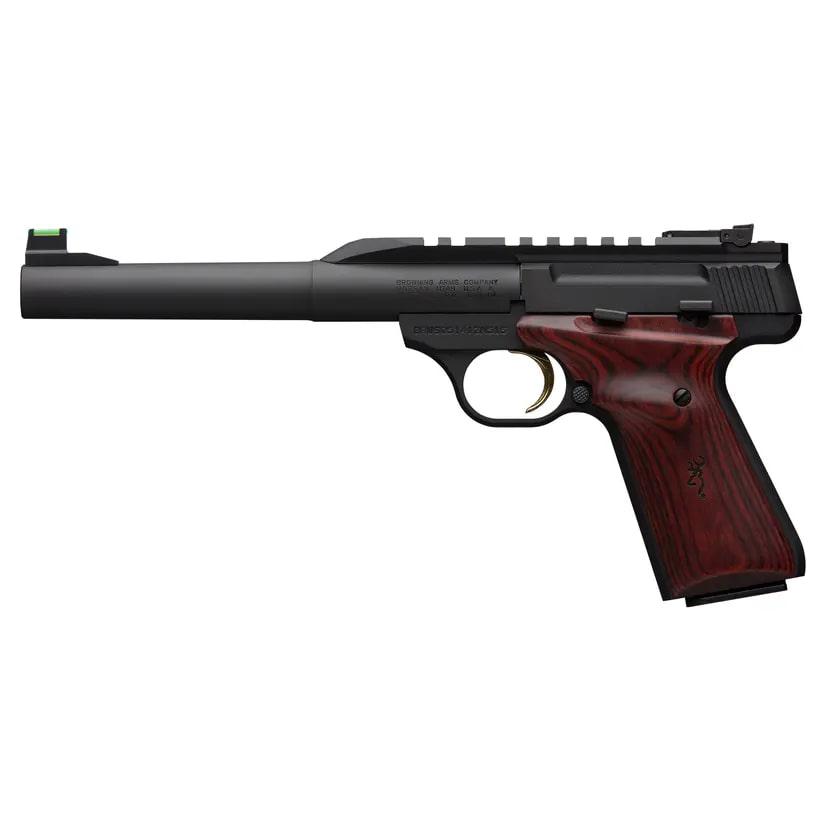Browning Buck Mark Hunter Handgun .22 LR 10rd Magazine 7.25" Barrel Adjustable Rear Sight Picture of Browning Firearms Browning Buck Mark NS HUNTER 7.25 FO22LR