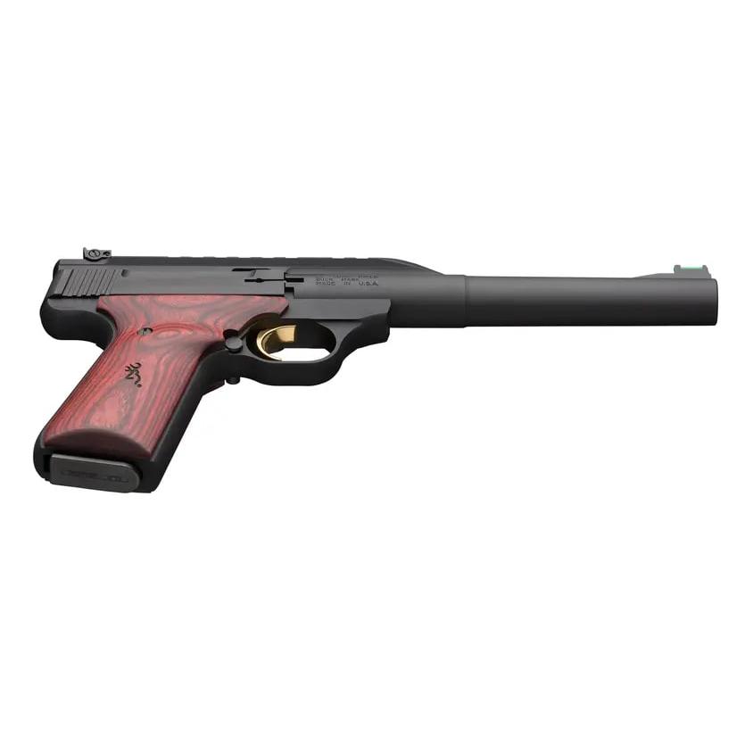 Browning Buck Mark Hunter Handgun .22 LR 10rd Magazine 7.25" Barrel Adjustable Rear Sight Picture of Browning Firearms Browning Buck Mark NS HUNTER 7.25 FO22LR