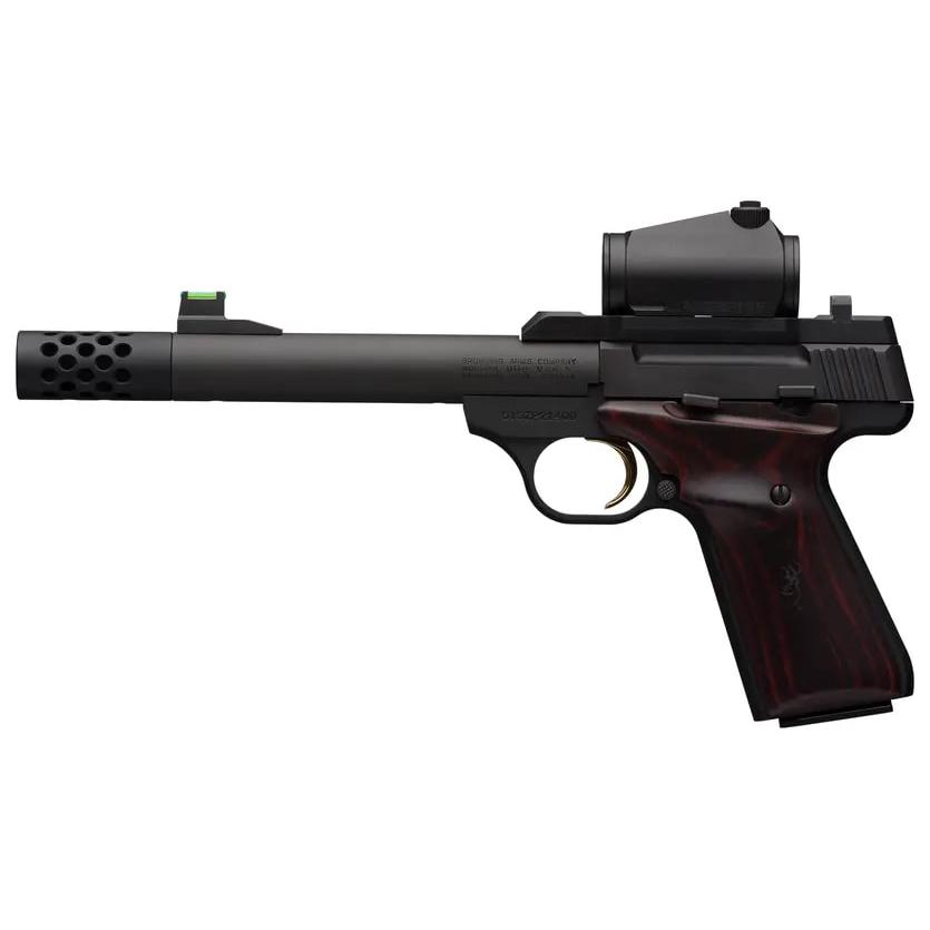 Browning Buck Mark Hunter 5.9 Handgun .22 LR 10rd Magazine 5.9" Threaded Barrel Vortex Crossfire Red Dot Sight Picture of Browning Firearms Browning Buck Mark HUNTER 5.9 RD SR.MB.22 LR