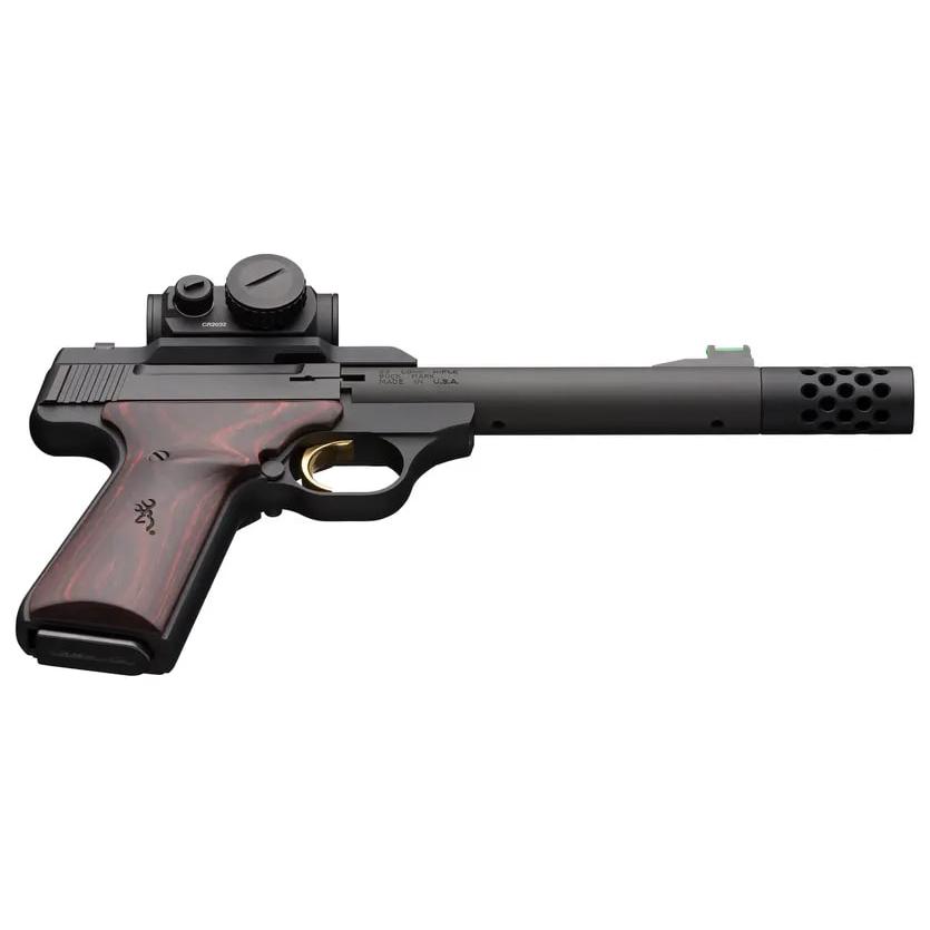 Browning Buck Mark Hunter 5.9 Handgun .22 LR 10rd Magazine 5.9" Threaded Barrel Vortex Crossfire Red Dot Sight Picture of Browning Firearms Browning Buck Mark HUNTER 5.9 RD SR.MB.22 LR