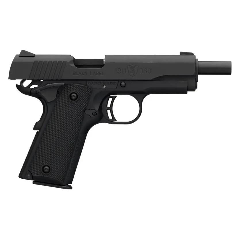 Browning 1911-380 Black Label Full Size Handgun .380 Auto 8rd Magazine 4.5" Barrel Ambi Manual Safety Picture of Browning Firearms Browning 1911-380 ACP BLKLBL FSS380 ACP