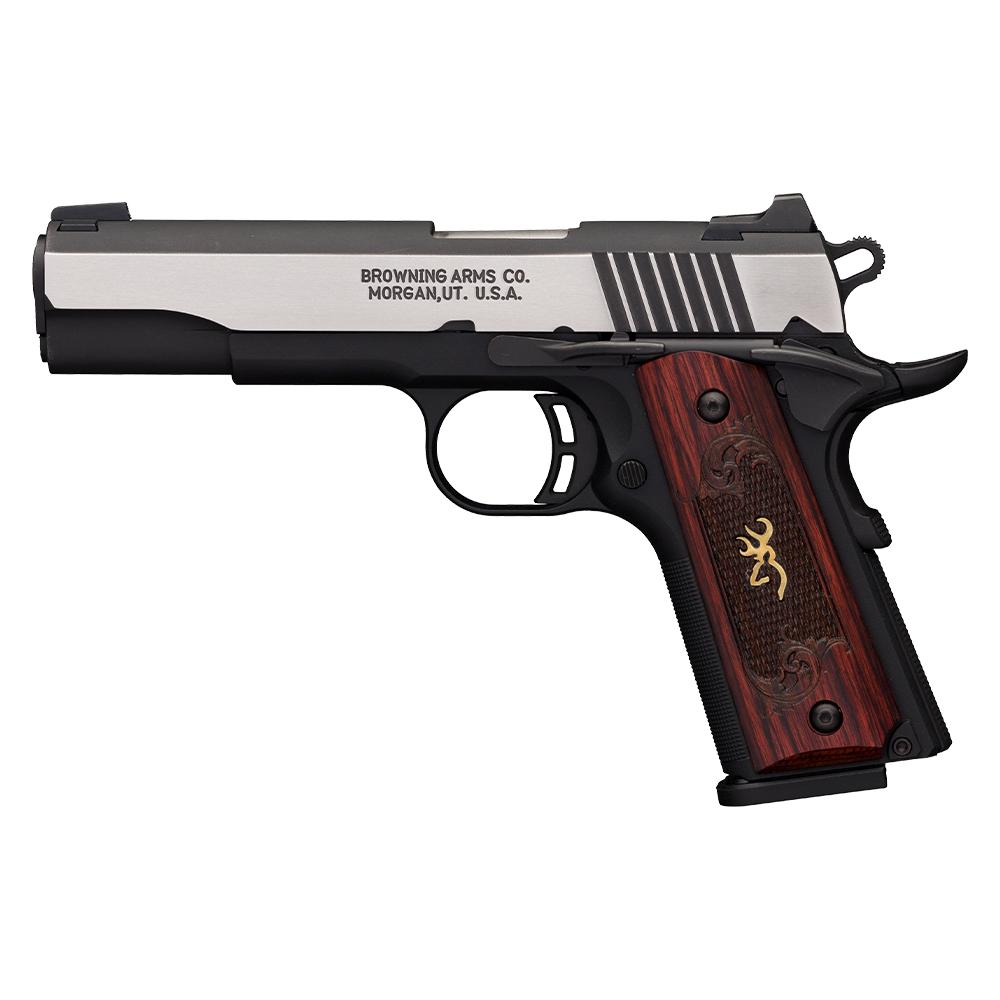 Browning 1911-380 Black Label Medallion Pro Handgun .380 Auto 8rd Magazine 4.25" Barrel Combat Sights Picture of Browning Firearms Browning 1911-380 ACP BL MED PRO FS3DT380