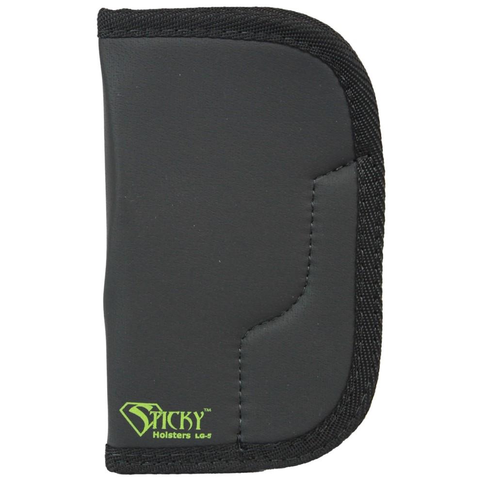 Sticky Holsters Large Sticky Pocket Holster for 4" Revolvers Grey Ambi Picture of Sticky Holsters Designed for large revolvers up to 4 in barrel