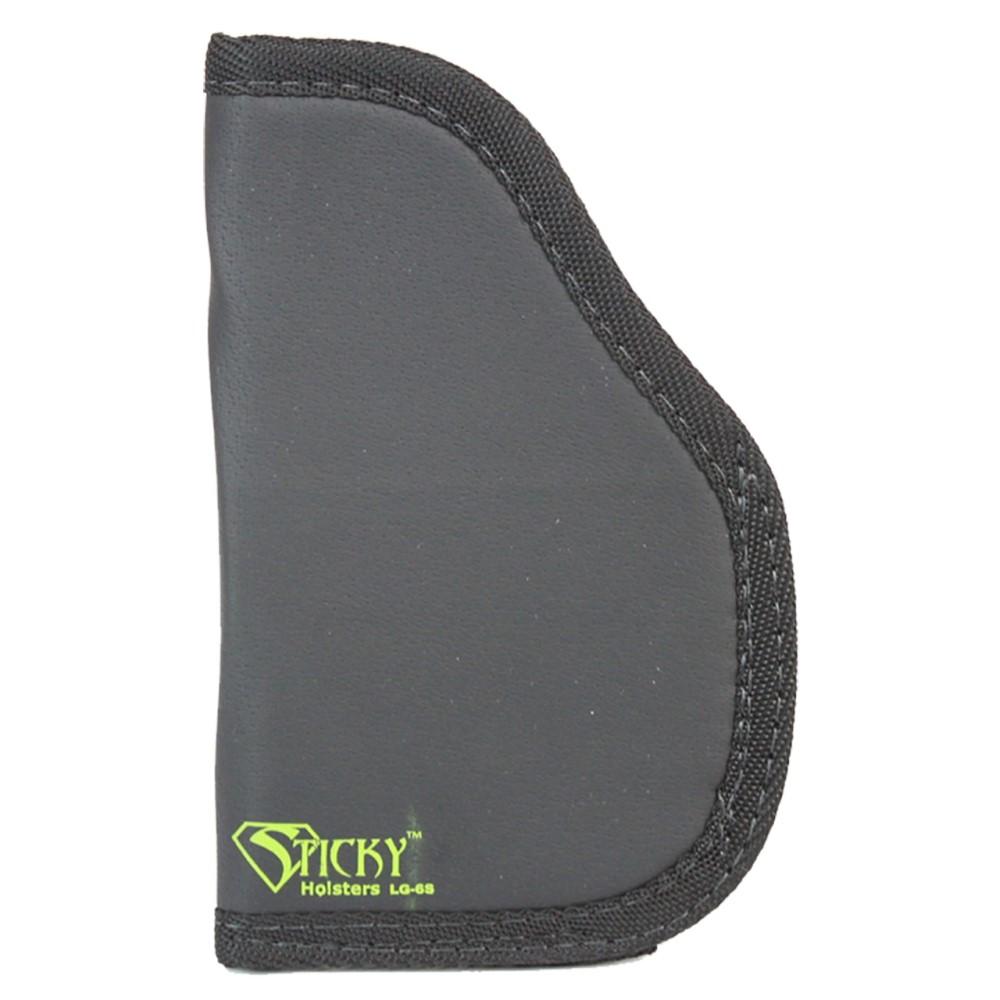 Sticky Holsters Short Sticky Pocket Holster for 4.25" Full Size Autos with Laser Grey Ambi Picture of Sticky Holsters Fits med & compact frames up to 4.25 in bar w/under barrel mounted laser