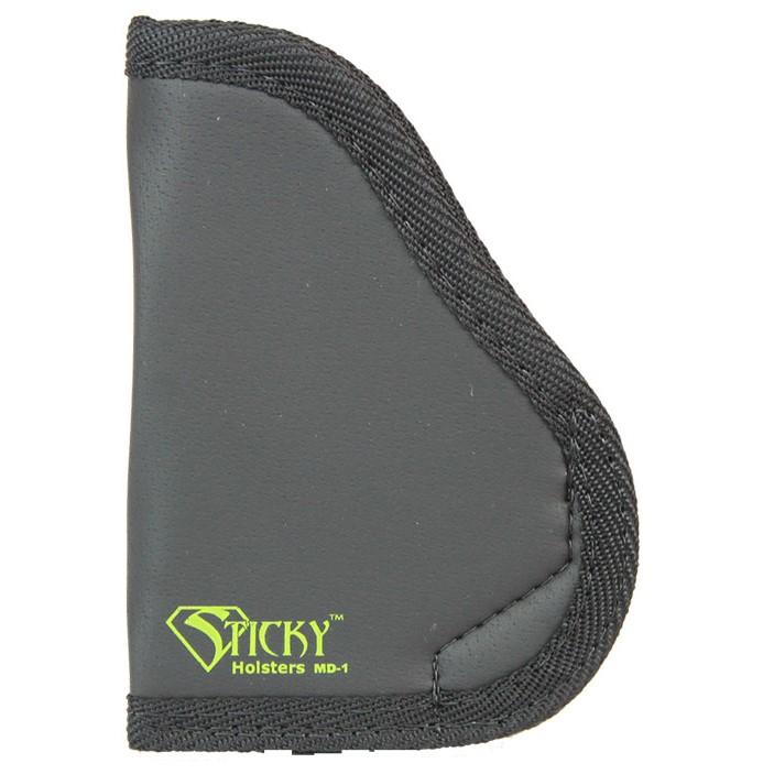 Sticky Holsters Medium Sticky Pocket Holster for 3.5" Small/Medium Autos Black Ambi Picture of Sticky Holsters IWB/Pocket Small/Medium Autos up to 3.3 Barrel BLK AMBI