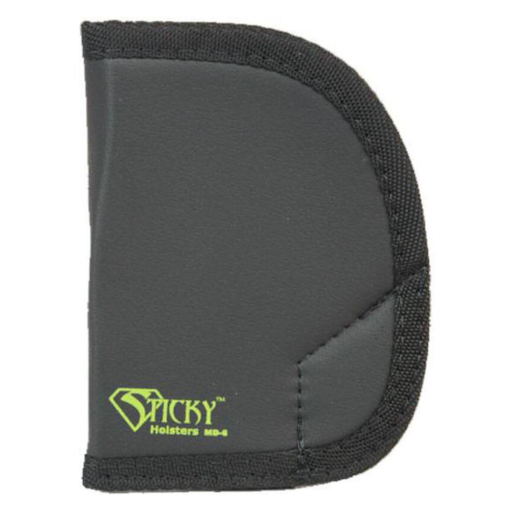 Sticky Holsters Medium Sticky Pocket Holster for Chiappa Snubby Revolvers Black Ambi Picture of Sticky Holsters Fit snub nose revolvers up to 2.2in barrel with under barrel mounted laser