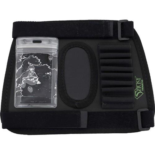 Sticky Holsters Sticky Stock Pad/Riser with Rifle Ammo Holder and D.O.P.E. Card Holder Picture of Sticky Holsters Sticky Stock Pad/Riser (SPR) Includes SPR-R and SPR-D