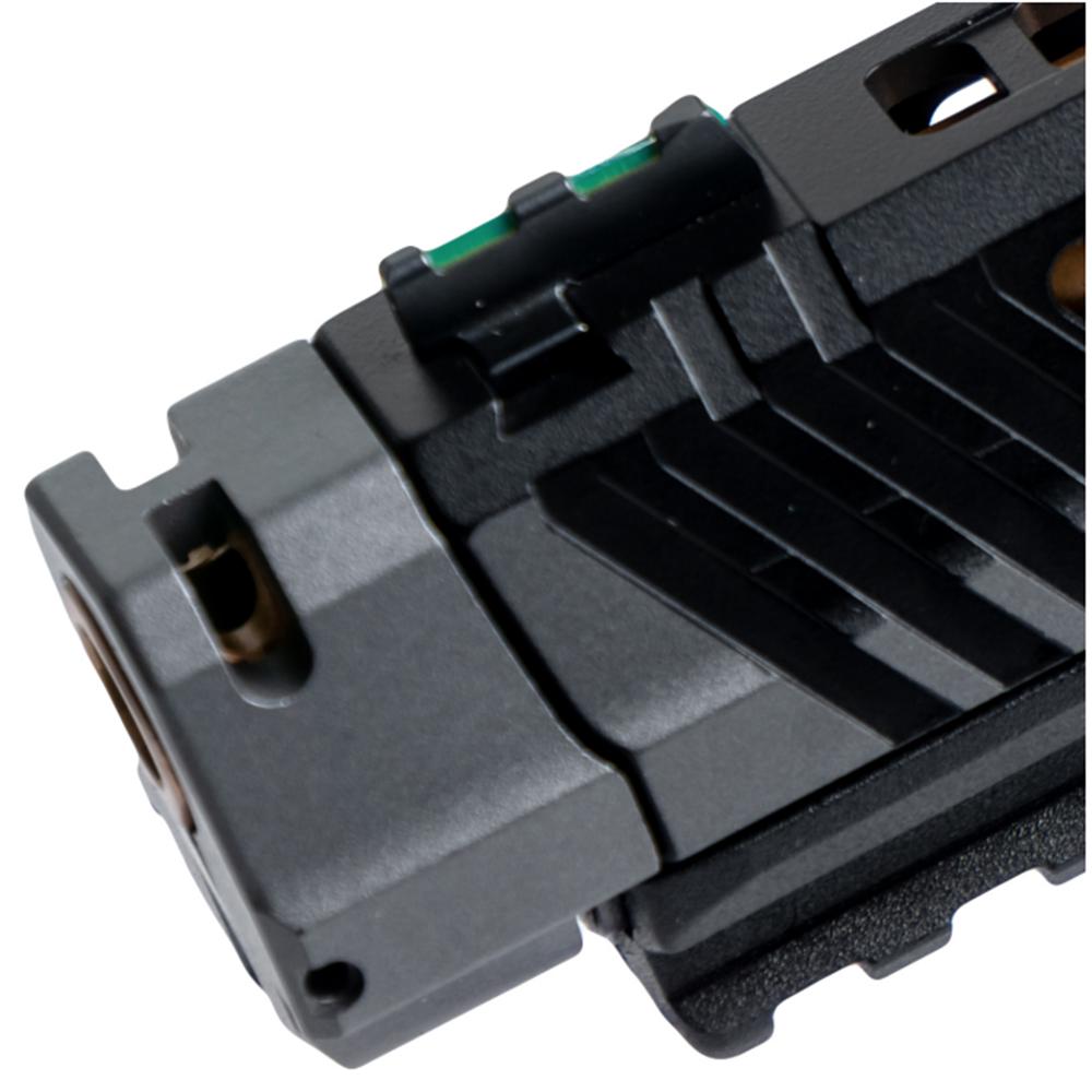 Canik TTI Combat Handgun 9mm Luger 18rd Magazines (2) 4.6" Ported Gold Barrel Smoke Picture of Century Arms Canik TTI Combat Smoke 9mm 4.6'' Barrel 18rd - Blk & Gld w/ Ported Barrel