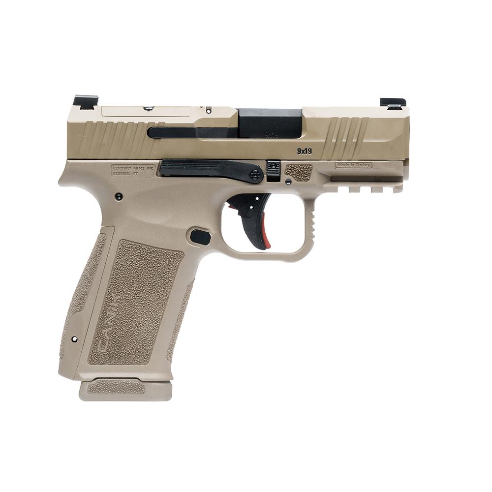 Canik Mete MC9L Handgun 9mm Luger 17rd Magazines(2) 3.18" Barrel Optic Ready FDE Picture of Century Arms CANIK METE MC9 L FDE (2) 17RD ACCES KIT