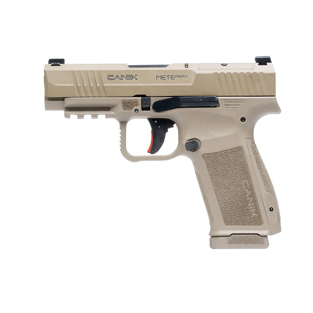 Canik Mete MC9LS Handgun 9mm Luger 17rd Magazines(2) 3.64" Barrel Optic Ready FDE Picture of Century Arms CANIK METE MC9 LS FDE (2) 17RD ACCES KIT