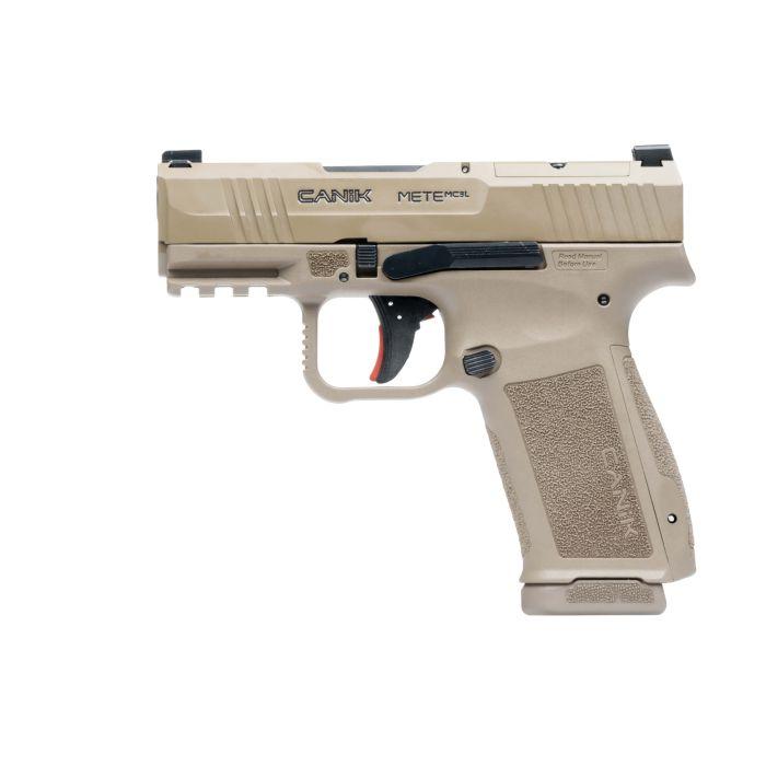 CANIK METE MC9 L FDE Handgun 9mm Luger 9mm Luger 10rd Magazines 3.18" Barrel CA Compliant Picture of Century Arms CANIK METE MC9 L CALIFORNIA FDE 9MM 10RD