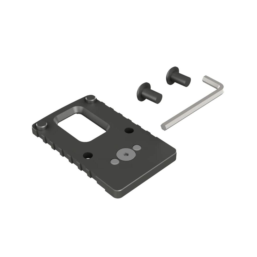 Canik Optic Base Plate (C) for Non Optic Ready Pistols Black Picture of Century Arms CANIK OPTIC BASE PLATE (C) FOR NON-OPTIC READY PISTOLS