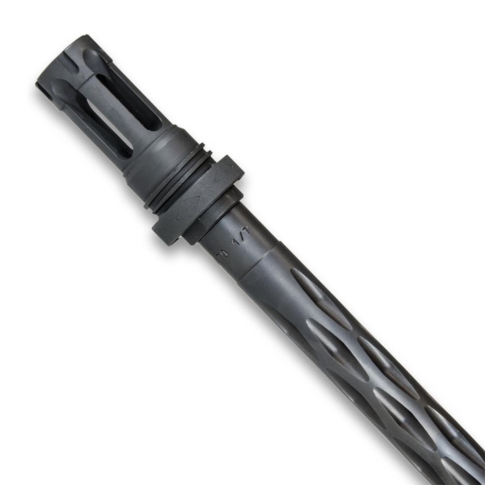 YHM Phantom QD Mount Flash Hider 1/2x28 Thread Picture of Yankee Hill Machine YHM 30 LT(A) QD MOUNT WITH1/2-28