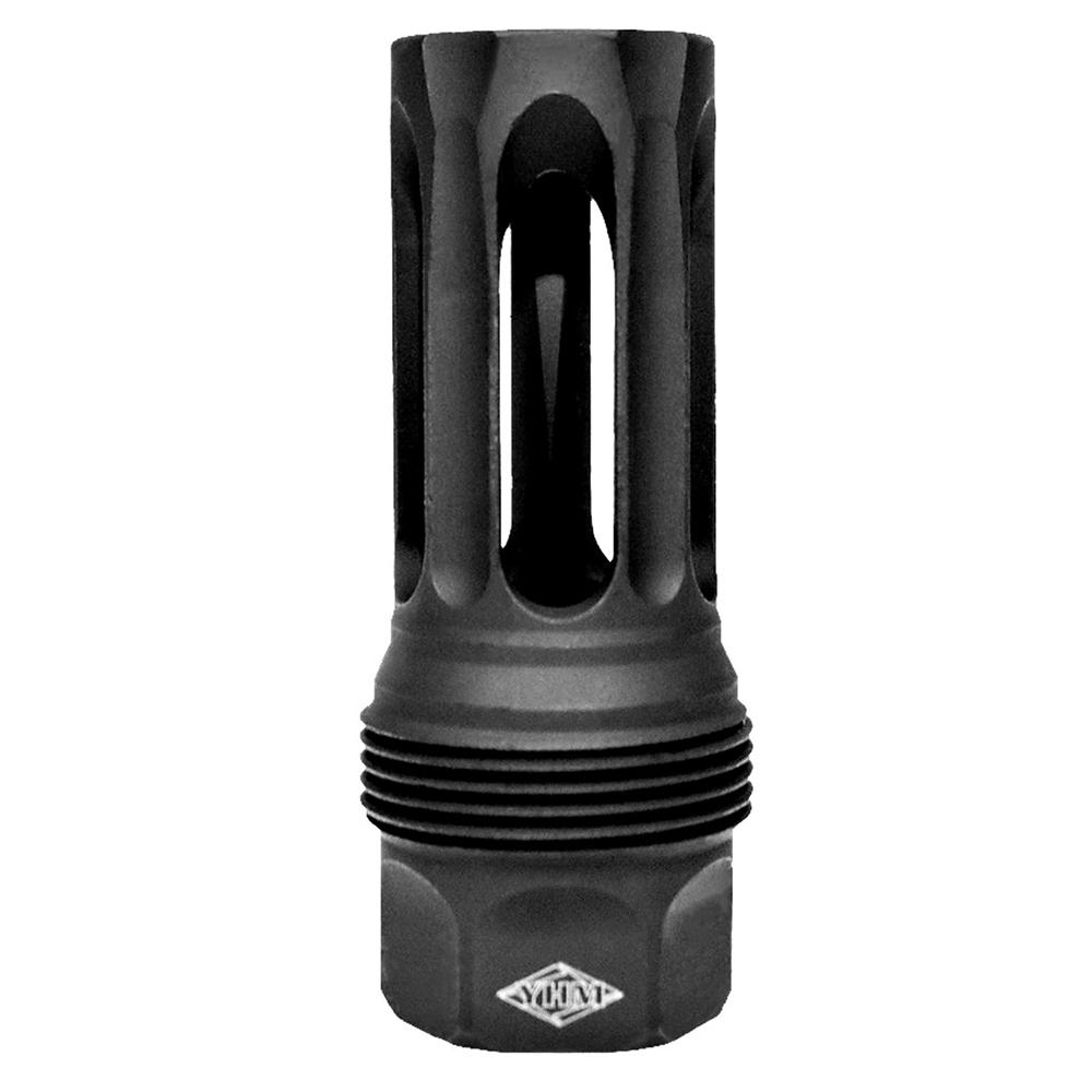 YHM SRX QD Flash Hider 1/2x28 Thread Picture of Yankee Hill Machine YHM Long SRX Flash Hider 1/2-28