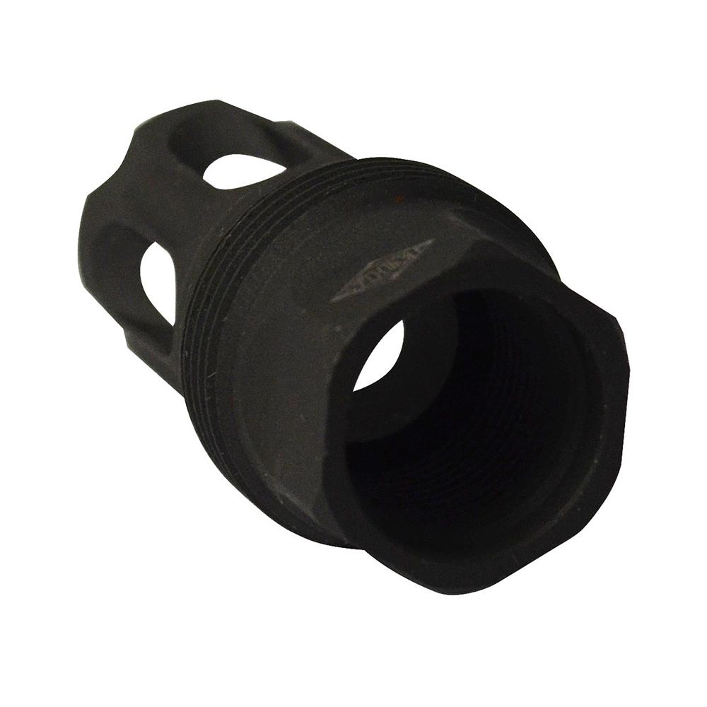YHM SRX Short QD Flash Hider 5/8x24 Thread Picture of Yankee Hill Machine YHM Short SRX Flash Hider 5/8-24
