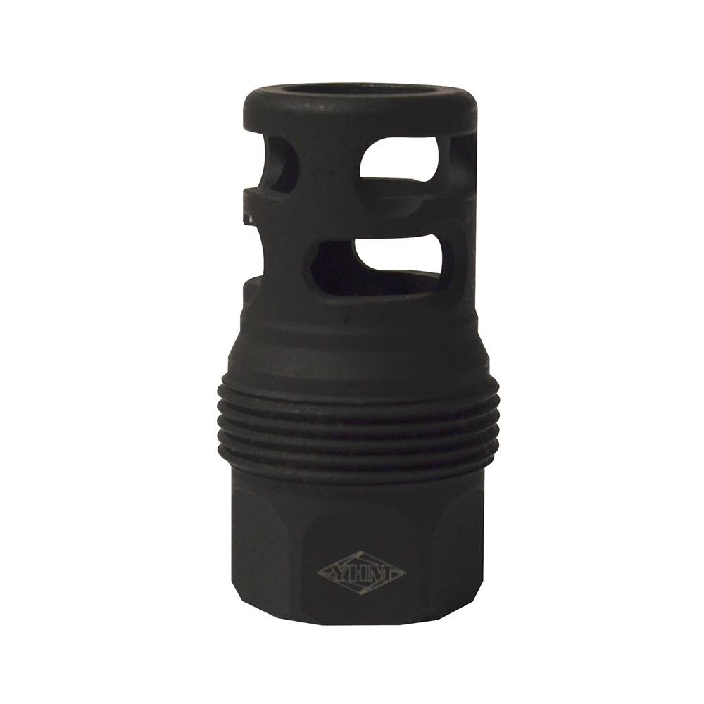 YHM SRX Short QD Muzzle Brake 5/8x32 Thread Picture of Yankee Hill Machine YHM Short SRX Brake 5/8-32