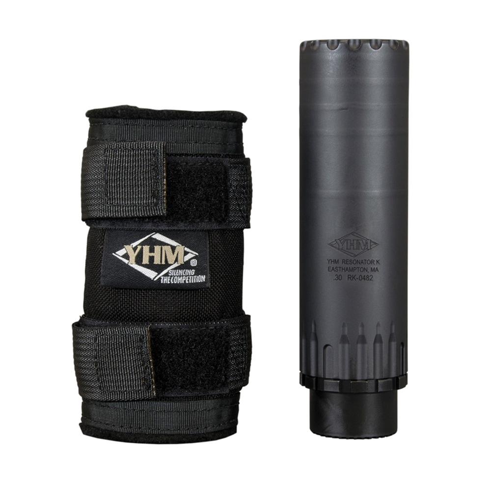 YHM Sound Suppressor Cover 4.5" Black Picture of Yankee Hill Machine YHM SOUND SUPPRESSOR COVER 4.5'' LONG