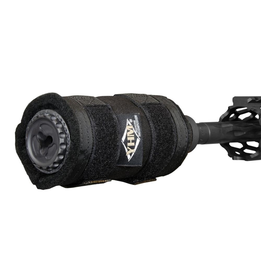 YHM Sound Suppressor Cover 4.5" Black Picture of Yankee Hill Machine YHM SOUND SUPPRESSOR COVER 4.5'' LONG
