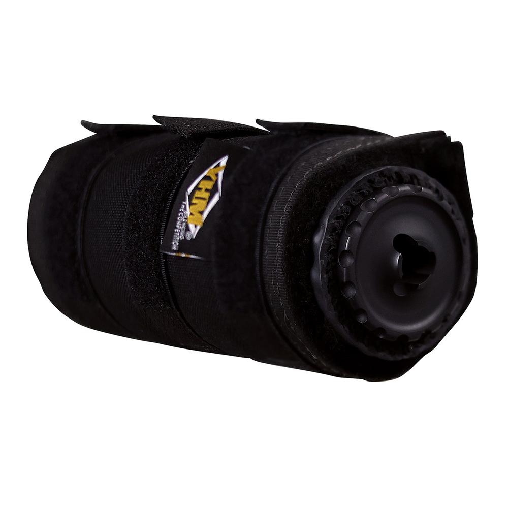 YHM Bad Larry Sound Suppressor Cover 6.3" Black Picture of Yankee Hill Machine YHM SOUND SUPPRESSOR COVER BAD LARRY