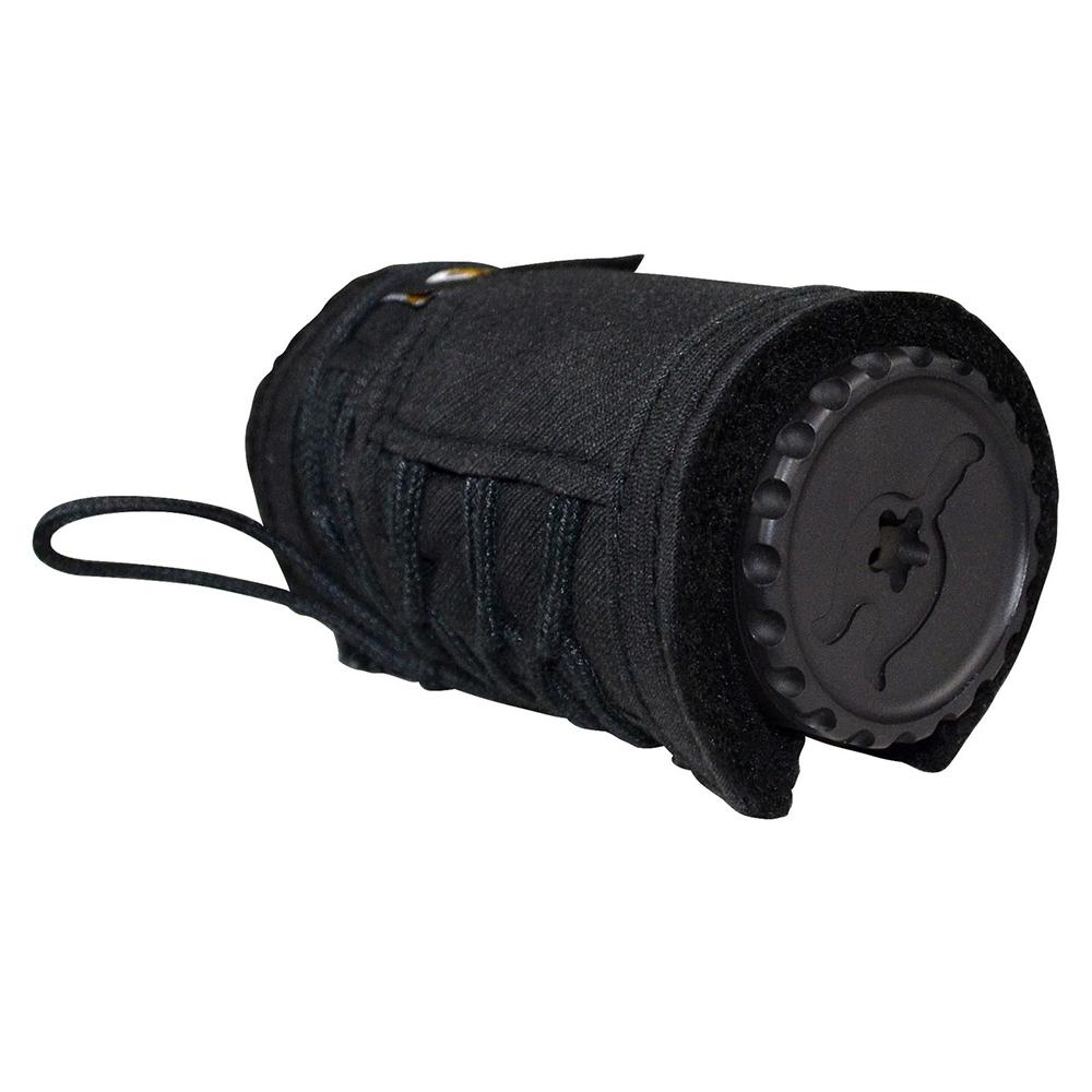 YHM Sound Suppressor Cover Fat Cat Full Auto 4.5" Black Picture of Yankee Hill Machine YHM SOUND SUPPRESSOR COVER FAT CAT FULL-AUTO