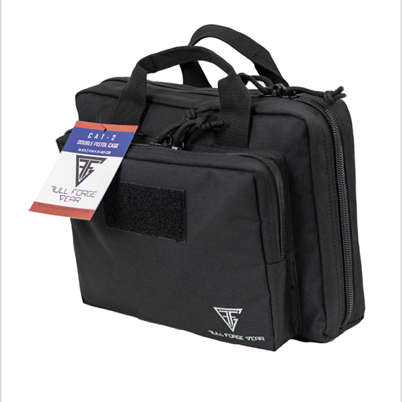 Full Forge Gear CAT-2 Double Pistol Case Black