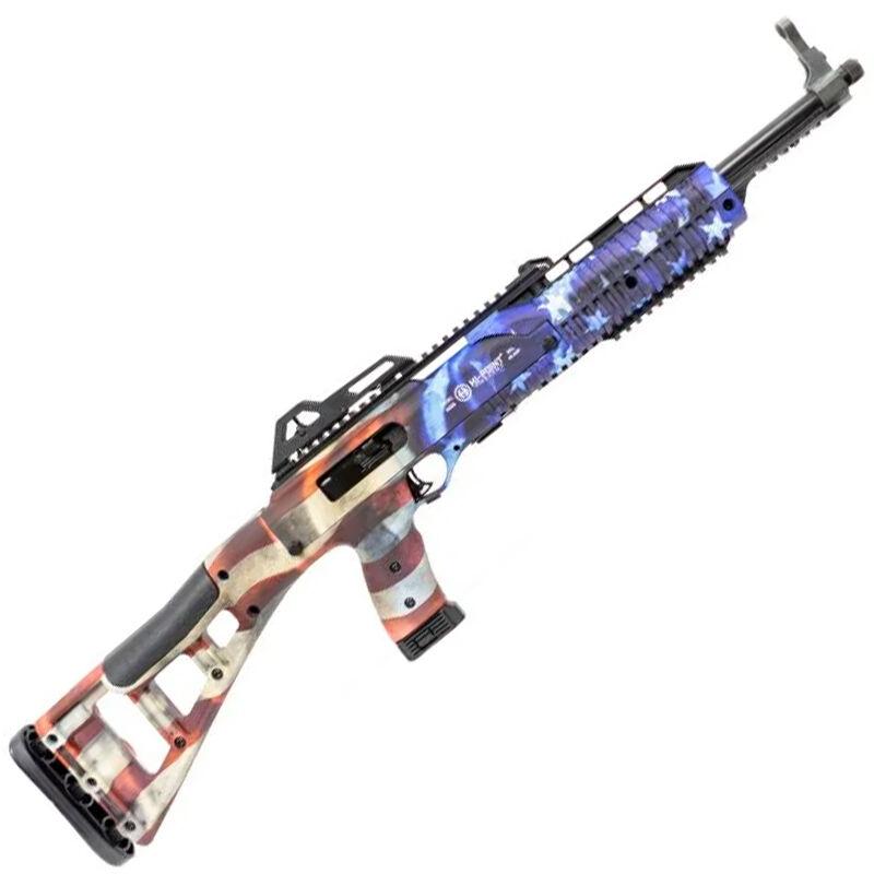 Hi Point 4595TS Grand Union Flag Series Carbine Handgun .45 ACP 9rd Magazine 17.5" Barrel Union Flag Picture of MKS SUPPLY LLC Hipoint 45TS Carbine Grand Union Flag 9rd - 17.5in