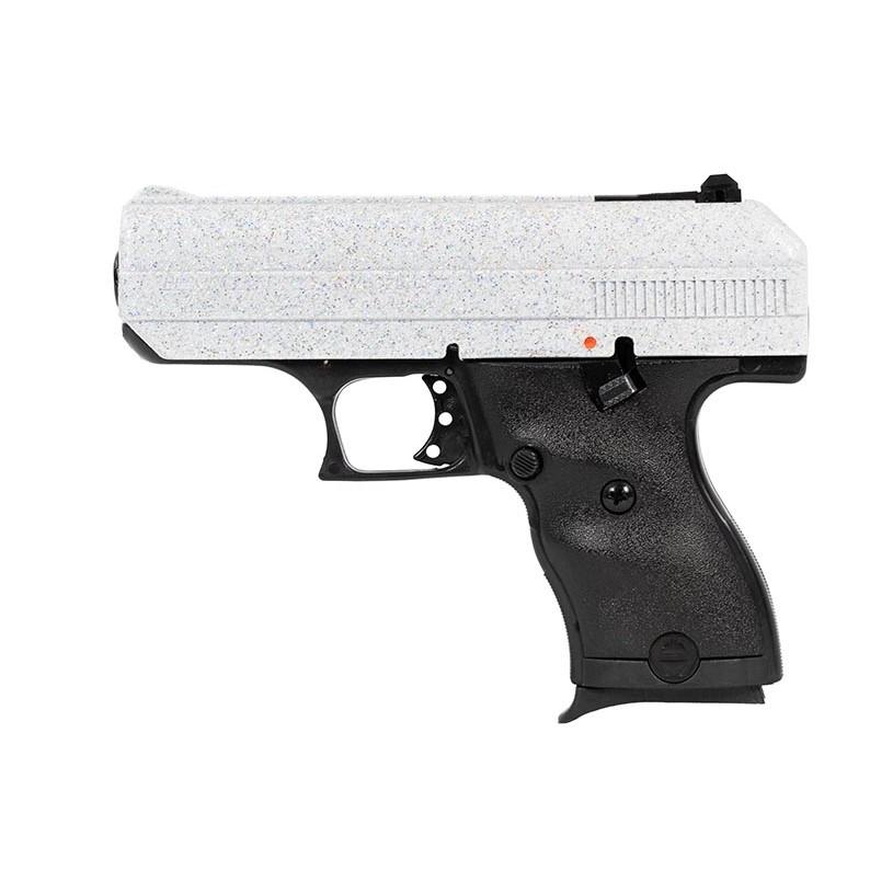 HiPoint C-9 White Sparkle Handgun 9mm Luger 8rd Magazine 3.5" Barrel White Slide with black Grip Picture of MKS SUPPLY LLC HiPoint C-9 9mm pistol white sparkle slide