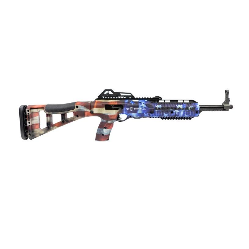 Hi-Point 9TS Carbine 9mm Luger 10rd Magazine 16.5" Barrel Grand Union Flag Pattern Stock Picture of MKS SUPPLY LLC HiPoint 9TS Carbine 9mm Grand Union Flag Pattern 10rd - 16.5"