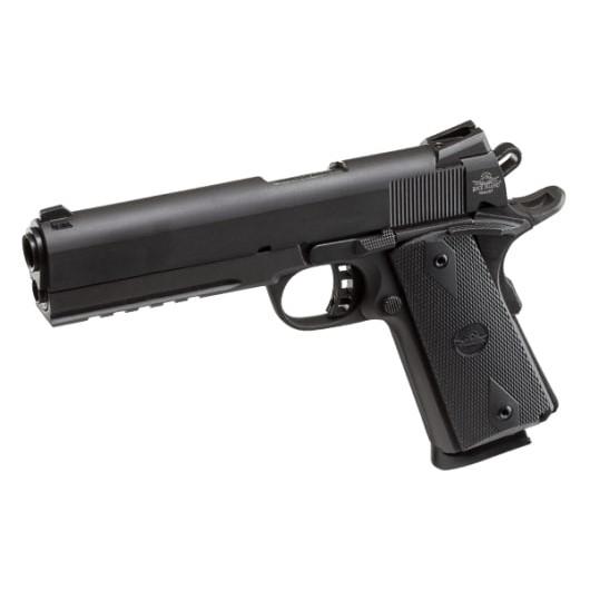 RI Armscor M1911-A1 FS Tac 2011 Standard Handgun .45 Auto 8rd Magazine 5" Barrel Parkerized Picture of Rock Island Armory ARMSCOR RI M1911-A1 FS Tac 2011 Std 45ACP 8ROUND 5INCH Parkerized