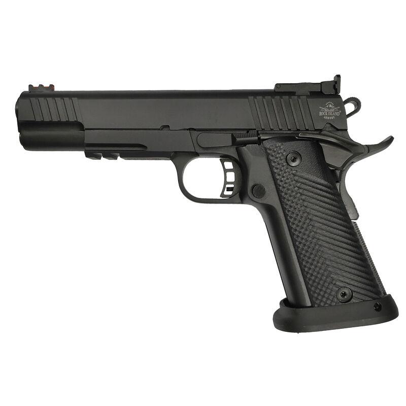 Rock Island Armory TCM Premium Armor FS Handgun 22 TCM 17rd Magazine 5" Barrel Black Picture of Rock Island Armory TCM Premium Armor FS 22tcm 17rd