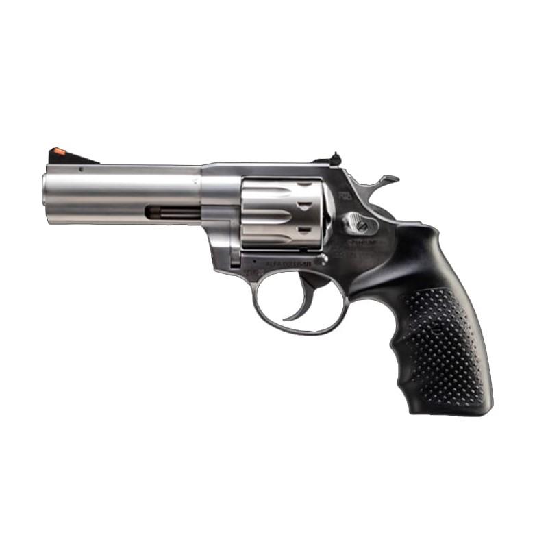 Rock Island AL22 Standard Handgun .22 LR 9rd Capacity 4" Barrel Stainless Steel with Black Grip Picture of Rock Island Armory AL22 Standard Stainless 22lr 9rd