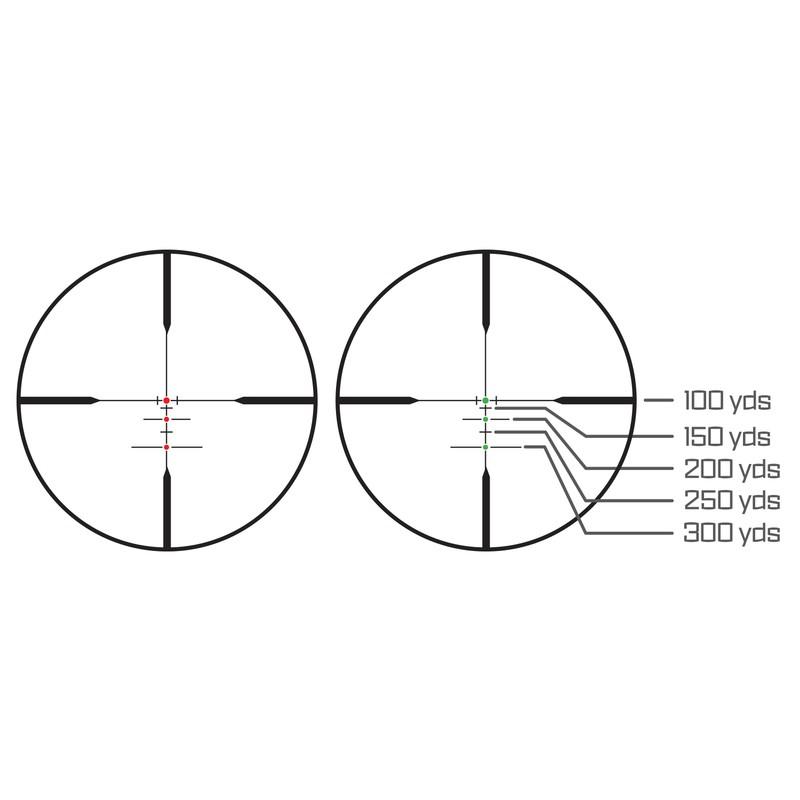 Traditions 350 Legend Rifle Scope 3-9x40 1" SFP Illum BDC Rangefinding Picture of Traditions Performance Firearms Traditions 350 LEGEND 3-9X40 ILLUMINATED BDC RANGE-FINDING SCOPE