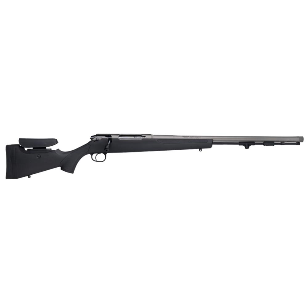 Traditions NitroBolt Muzzleloader Rifle .50 cal 24" Barrel Black Tungsten Picture of Traditions Performance Firearms Traditions NitroBolt .50cal Syn. Black 24'' Tungsten Cerakote Barrel