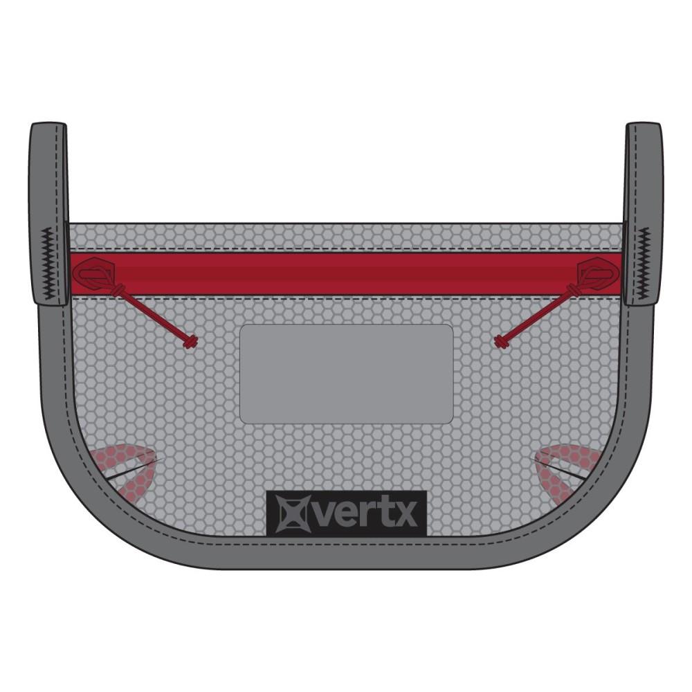 Vertx Overflow Mesh Pouch Small Grey 2/ct Picture of Fechheimer Vertx Overflow Mesh Pouch - Small (2 pack) Ash Grey