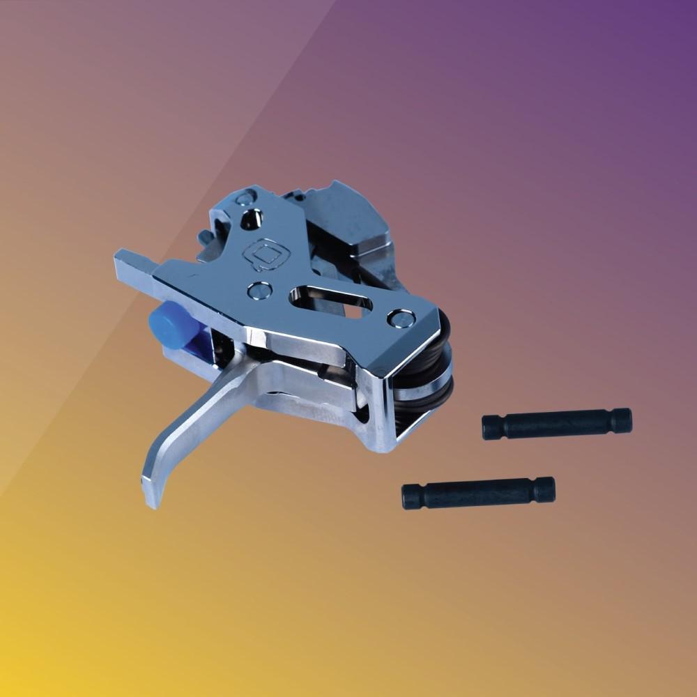 Q Literally the Best Trigger Ever Made AR-15/AR-10 Trigger Silver Picture of Q LLC Q Literally The Best Trigger Ever Made AR-15/10 TRIGGER