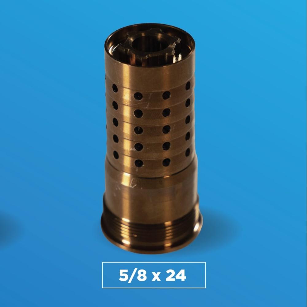 Q Cherry Bomb Muzzle Brake 8.6 BLK 5/8-24 Picture of Q LLC Q Cherry Bomb MUZZLE BRAKE 5/8-24 8.6BLK