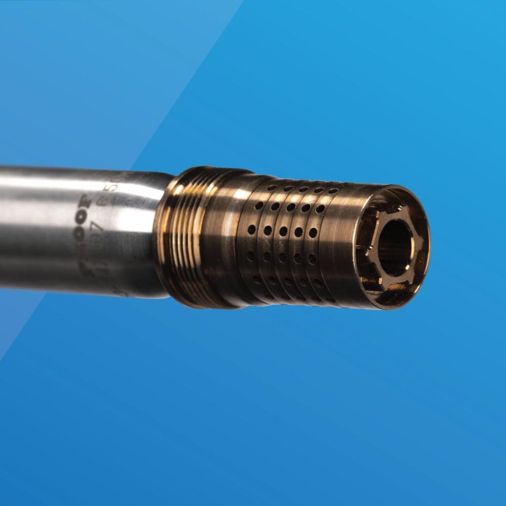 Q Cherry Bomb Muzzle Brake 1/2-28 9mm Luger Bore Picture of Q LLC Q Cherry Bomb MUZZLE BRAKE 9MM 1/2-28