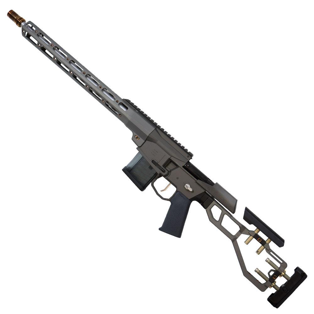 Q Mini Fix Rifle 5.56 NATO 10rd Magazine 16" Barrel Grey Picture of Q LLC Q Mini Fix 5.56 NATO 16 IN GRAY ACCENTS