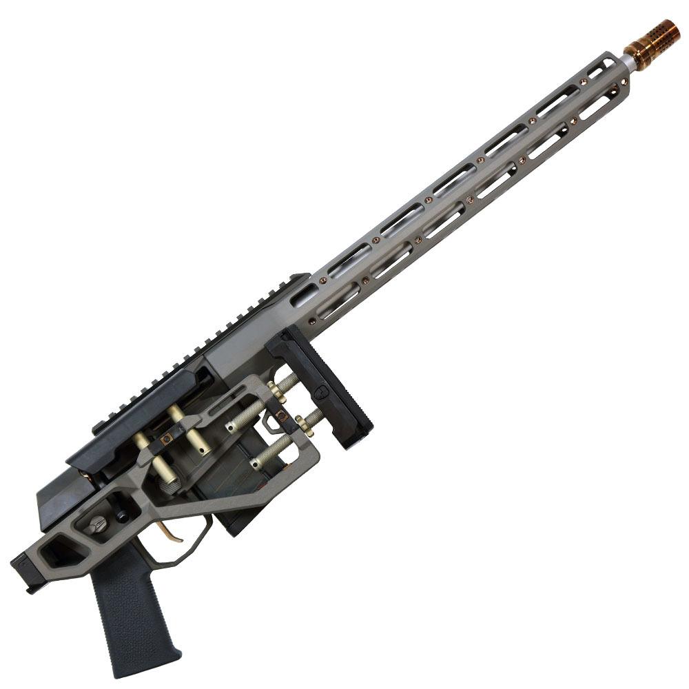 Q Mini Fix Rifle 5.56 NATO 10rd Magazine 16" Barrel Grey Picture of Q LLC Q Mini Fix 5.56 NATO 16 IN GRAY ACCENTS