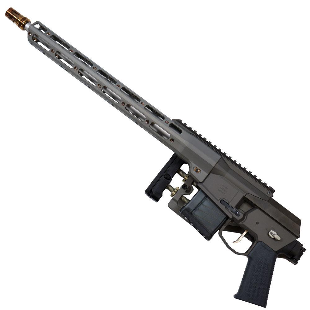 Q Mini Fix Rifle 5.56 NATO 10rd Magazine 16" Barrel Grey Picture of Q LLC Q Mini Fix 5.56 NATO 16 IN GRAY ACCENTS