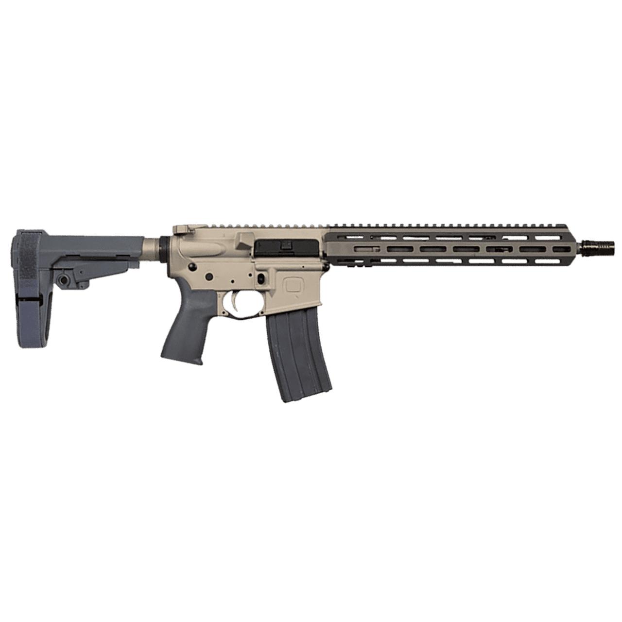 Q Sugar Weasel Pistol w/SBA3 Brace 5.56mm 30rd Magazine 13" Barrel Picture of Q LLC Q Sugar Weasel 5.56 13" Brl w/ Brace 30rd Mag