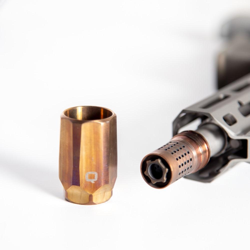 Q Whistle Tip Blast Mitigation Device for Cherry Bomb Picture of Q LLC Q CHERRY BOOM BLAST MITIGATION DEVICE