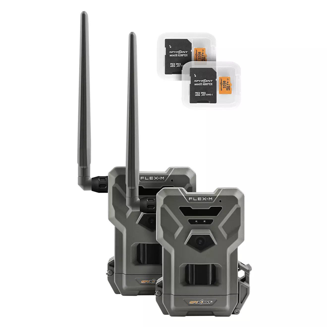 Spypoint FLEX-M Cellular Trail Camera - Twin Pack Picture of GG TELECOM /SPYPOINT Spypoint FLEX-M TWIN PACK Cellular Camera