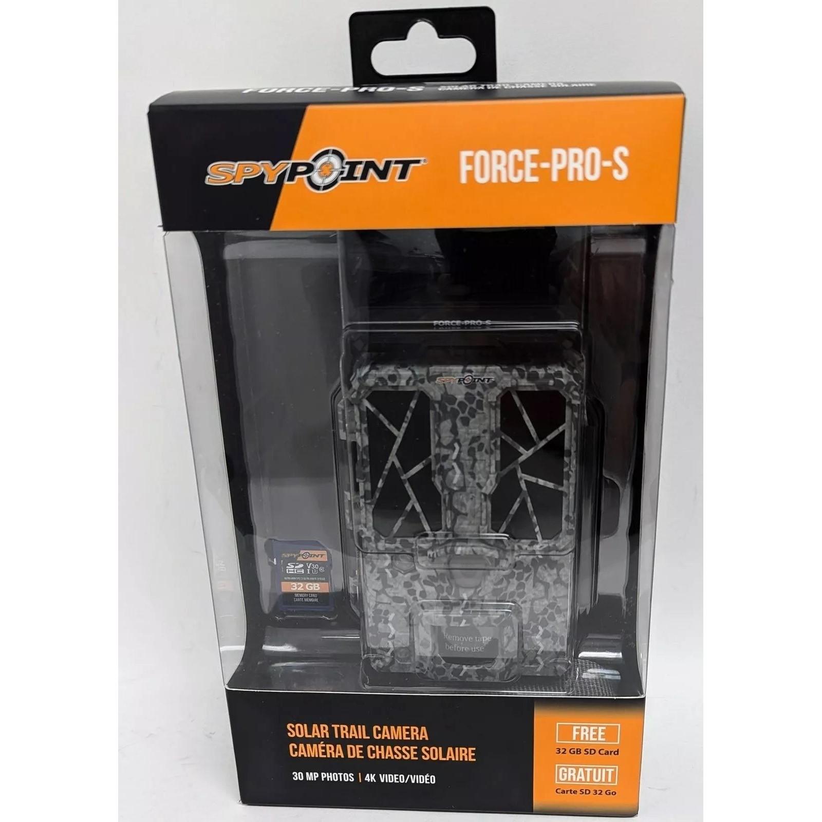 Spypoint FORCE-PRO-S 2.0 Solar Non-Cellular Camera Picture of GG TELECOM /SPYPOINT Spypoint FORCE-PRO-S 2.0 Non Cellular Camera