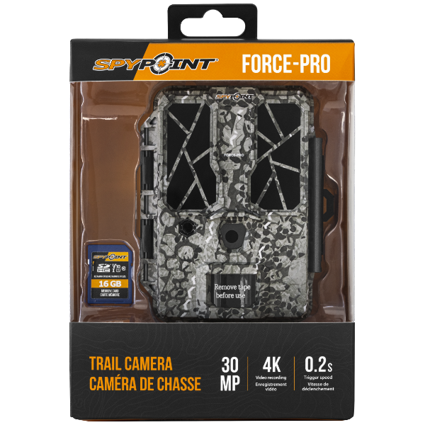 Spypoint Force-Pro Ultra Compact Trail Camera - 30MP Picture of GG TELECOM /SPYPOINT Spypoint FORCE-PRO Trail Camera