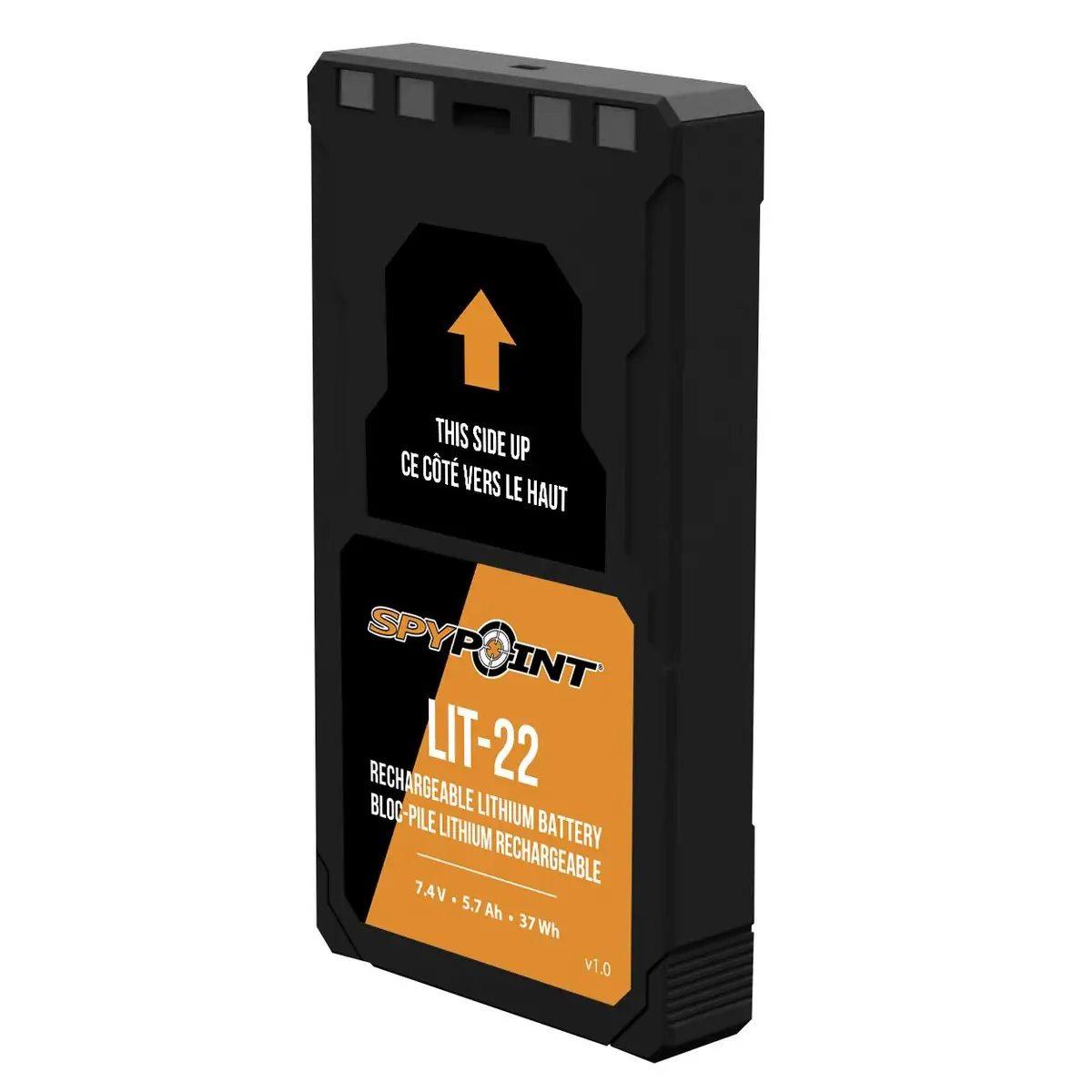 Spypoint LIT-22 Rechargeable Battery for Spypoint FLEX Trail Cameras - Twin Pack Picture of GG TELECOM /SPYPOINT Spypoint LIT-22 Twin Pack Battery