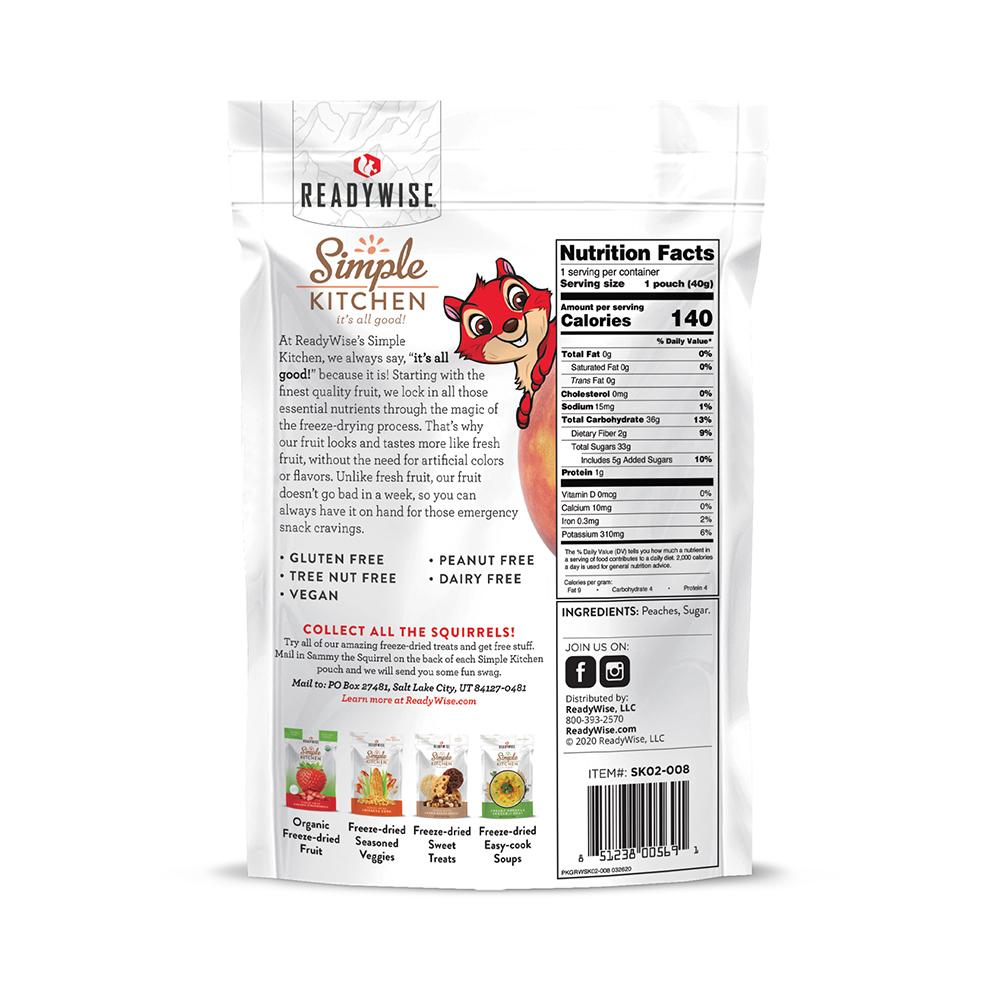 Picture of ReadyWise Company Readywise Simple Kitchen Peaches