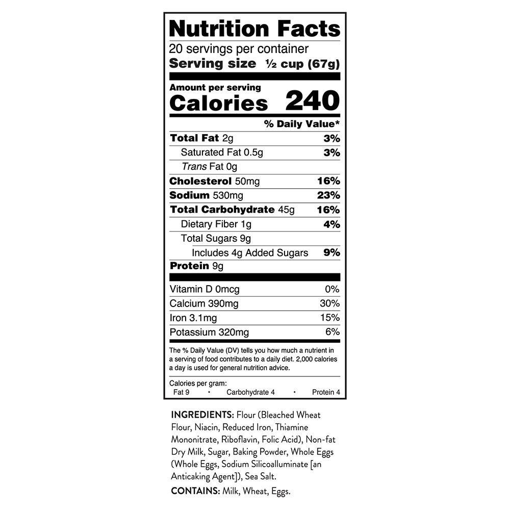 Readywise Simple Kitchen Pancake Mix 20 Serving Picture of ReadyWise Company ReadyWise Simple Kitchen Pancake Mix- 20 Serving Can