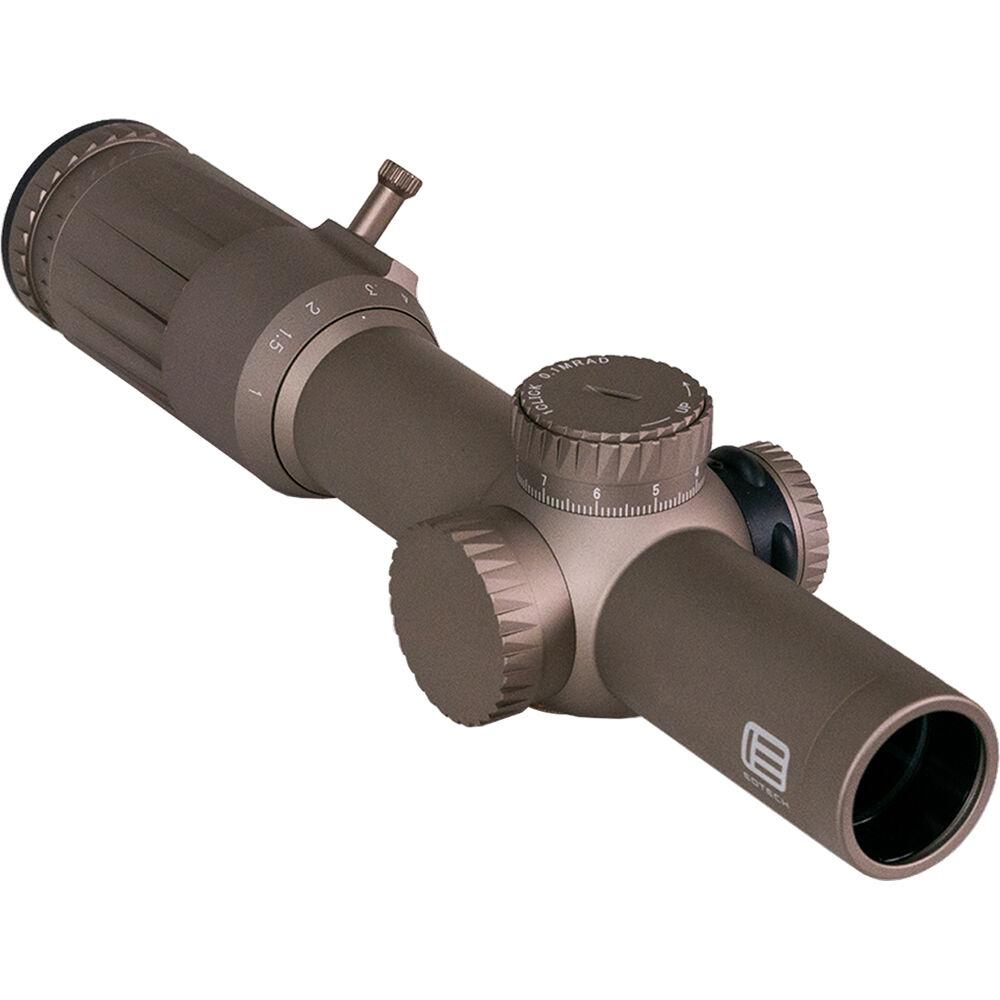 EOTECH Vudu 1-10x28 FFP Rifle Scope - SR5 Reticle MRAD with Daylight Dot TAN/FDE Picture of L-3 Communications- Eotech Vudu 1-10x28 FFP Riflescope - SR5 Reticle MRAD with Daylight Dot TAN/FDE